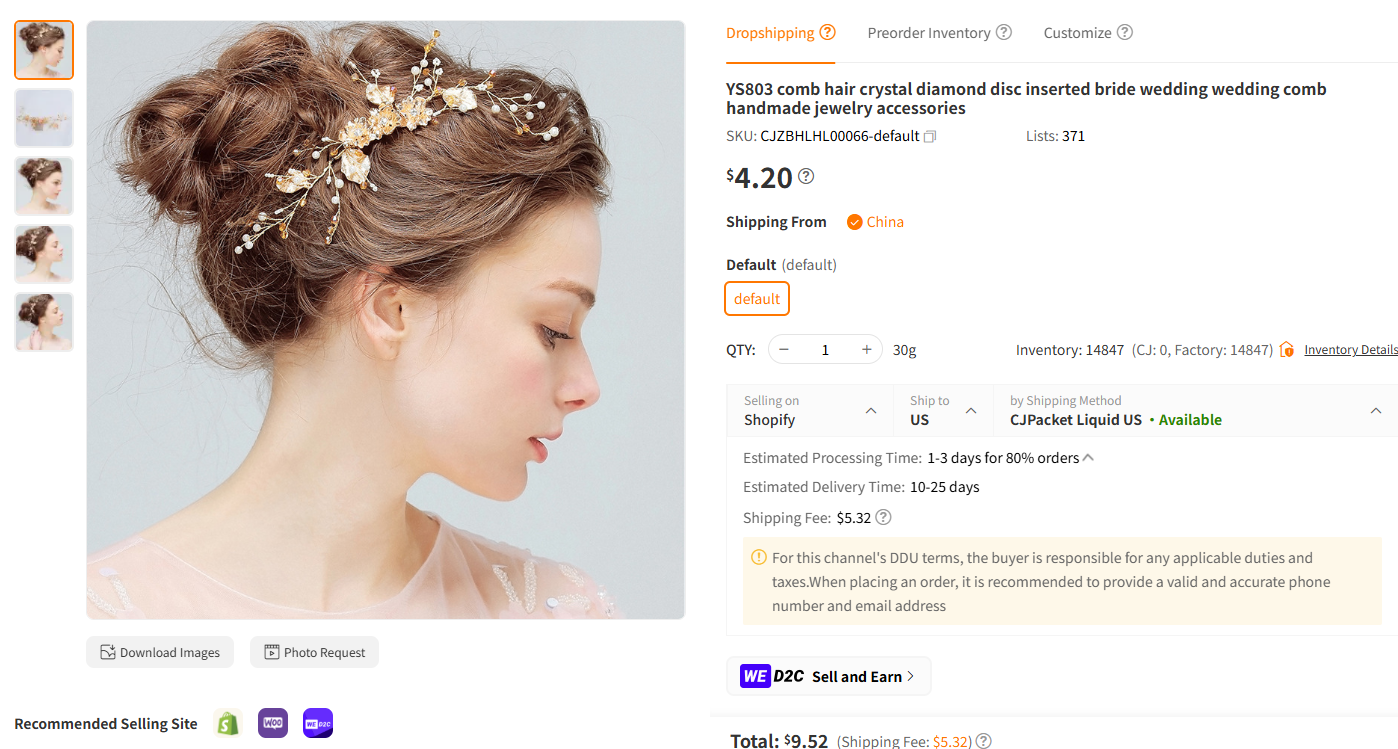 Hair Jewelry & Extras